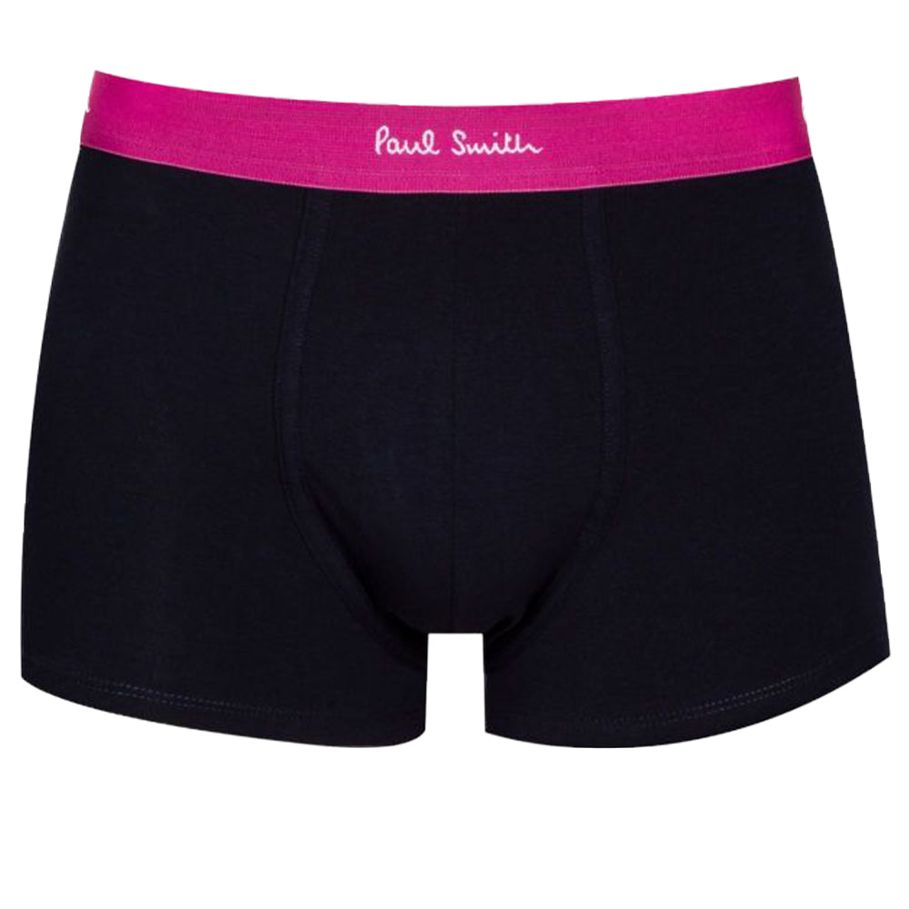 Paul Smith boxer trunk blacky with magenta waistband