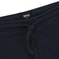 Logo-embroidered Rib Shorts, Dark Blue