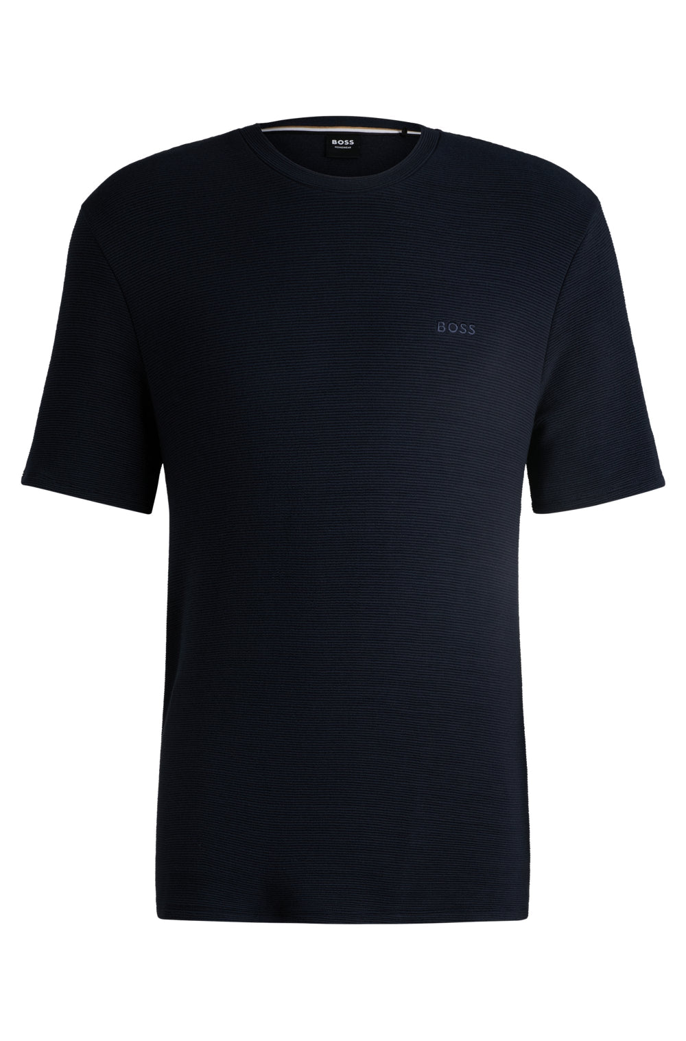 Soft Ribbed T-Shirt, Dark Blue