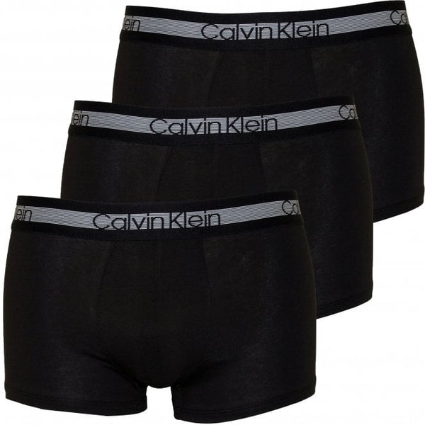 Calvin Klein 3-Pack Cooling Cotton Stretch Boxer Trunks