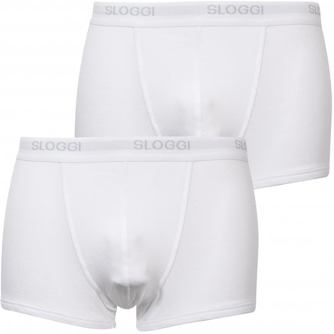 2-Pack 24/7 Hipster Boxer Trunks, White-Sloggi-UNDERU