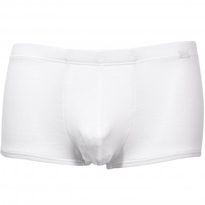 Sloggi Men's Basic Soft Hipster Boxer Trunks, White