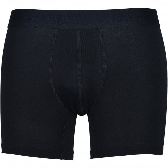 Panos Emporio Base Bamboo Boxer Brief, Black | UnderU