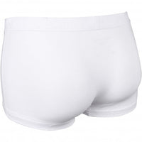 Organic Cotton Boxer Trunk, White-Panos Emporio-UNDERU