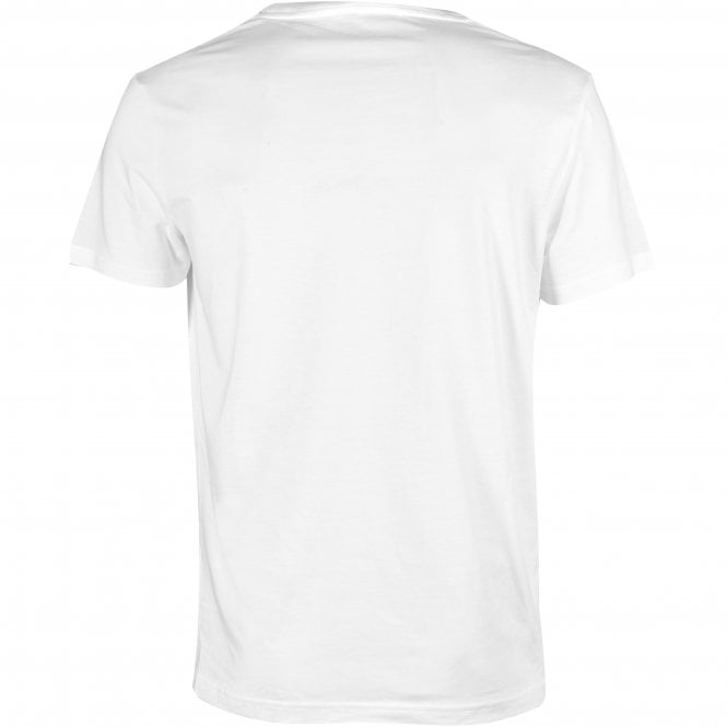 Logo Relaxed Crew-Neck T-Shirt, White-Calvin Klein-UNDERU