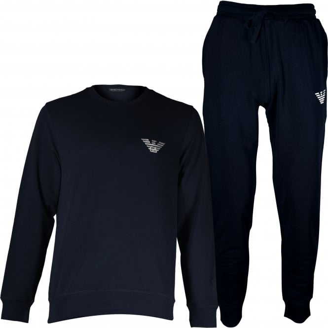 Emporio armani 2025 lounge tracksuit