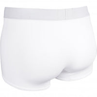 Stretch Cotton Boxer Trunk, White-Ermenegildo Zegna-UNDERU