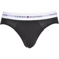 Tommy Hilfiger-5-Pack Signature Cotton Briefs, Black-UNDERU