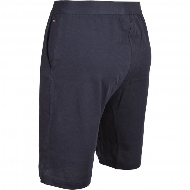 Tommy Hilfiger-Jersey Cotton Shorts, Navy-UNDERU