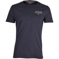 Tommy Hilfiger-Classic Logo T-Shirt, Navy-UNDERU