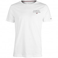 Tommy Hilfiger-Classic Logo T-Shirt, White-UNDERU