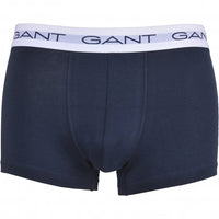 GANT-5-Pack Contrast Waistband Boxer Trunks, Navy/Blue/White/Red-UNDERU